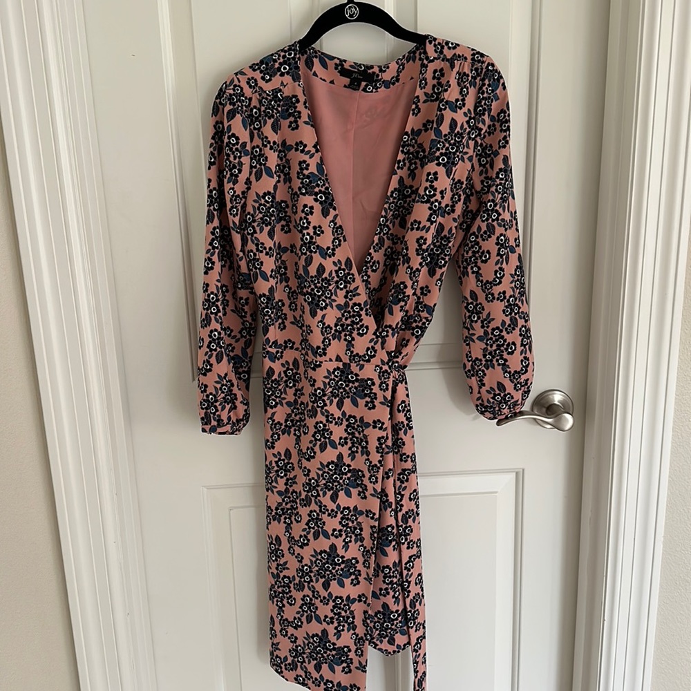 Jcrew wrap dress